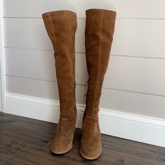 Vince Camuto Over the Knee Suede Boot - Picture 2 of 7